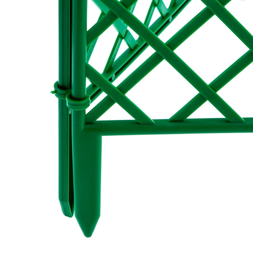Забор декоративный "Сетка", 24 х 320 см, зеленый, Россия, Palisad 
