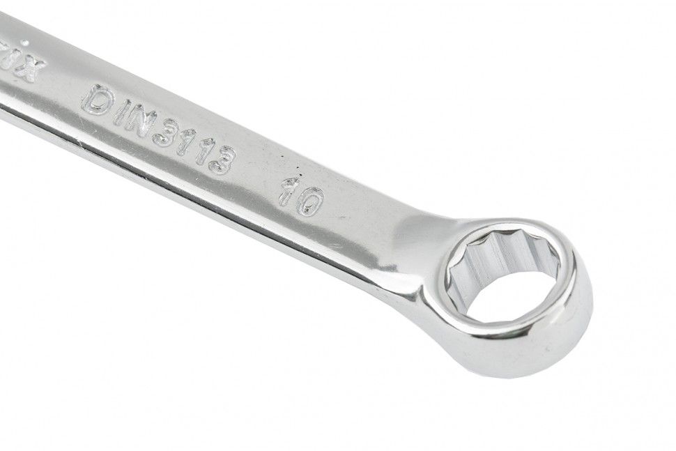Ключ комбинированный, 10 мм, CrV, полированный хром Matrix 