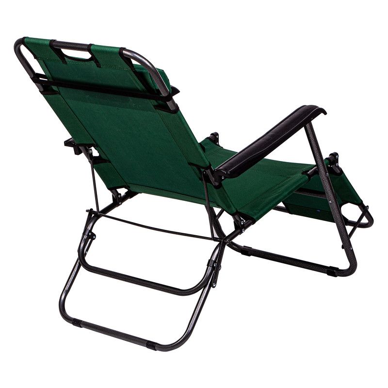 Кресло-шезлонг двухпозиционное 156 х 60 х 82 см, Camping Palisad 