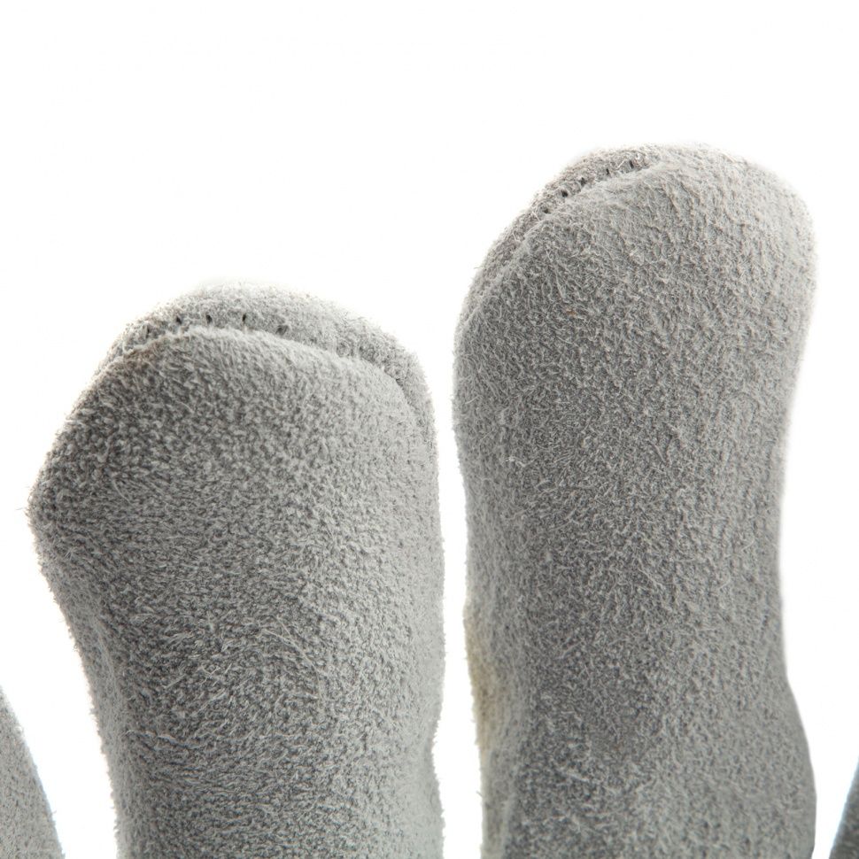 Перчатки спилковые комбинированные, усиленные, утолщенные, размер XL, Сибртех 