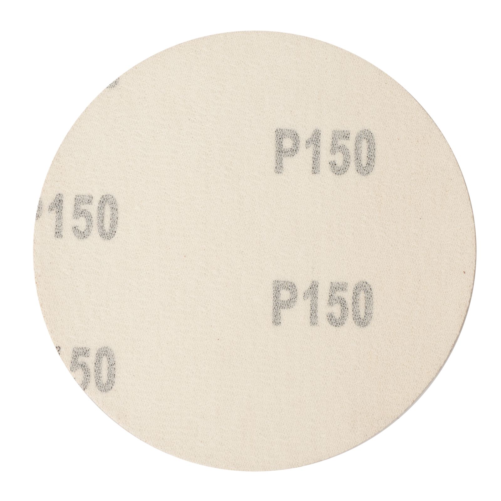 Круг абразивный на ворсовой подложке под "липучку", P 150, 125 мм, 10 шт Сибртех 