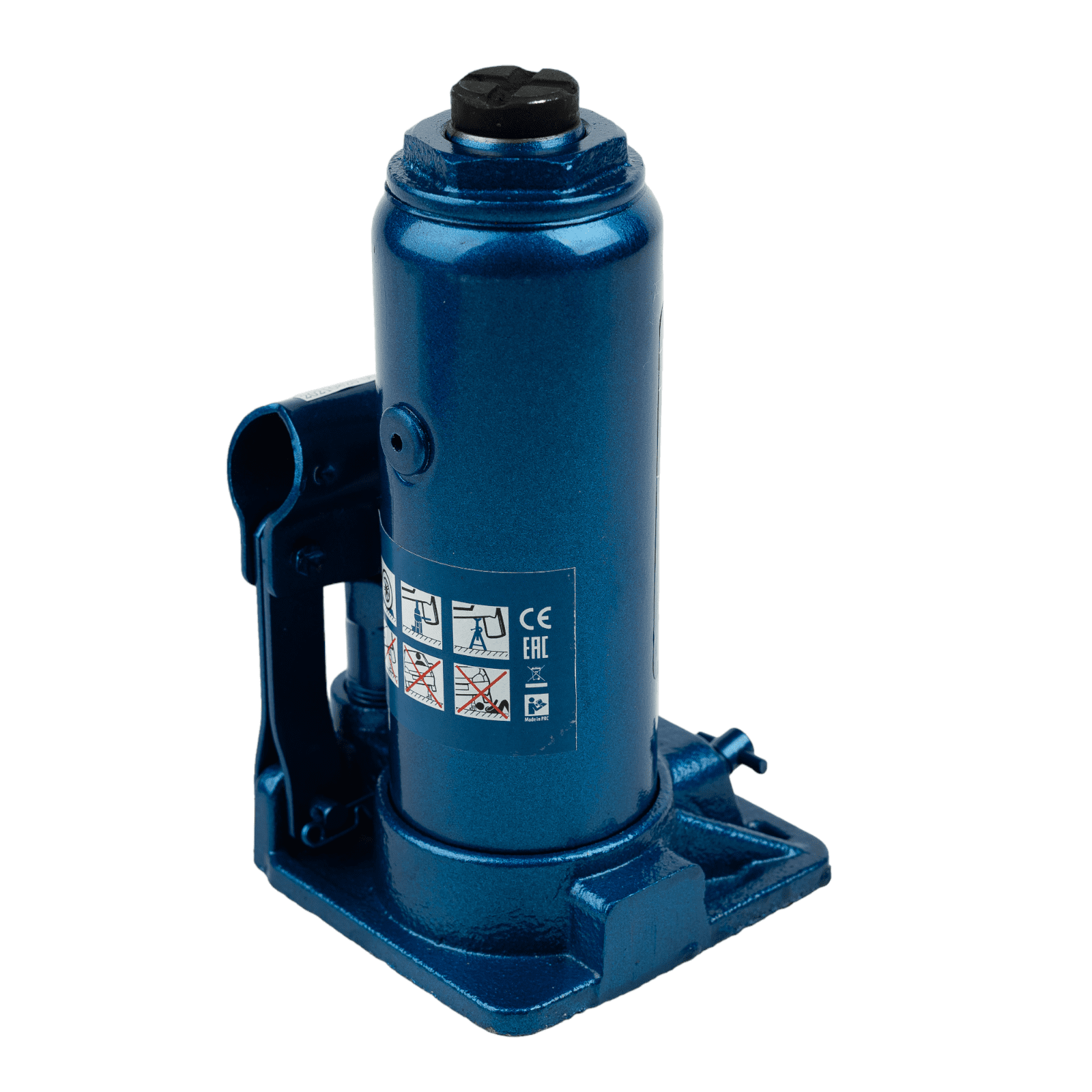 Домкрат гидравлический бутылочный, 4 т, H подъема 195-380 мм, в пластиковом кейсе Stels 