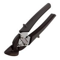Ножницы по металлу "Piranha", 185 мм, прямой и левый рез, сталь СrM, двухкомпонентные рукоятки Gross - Умелец.ру