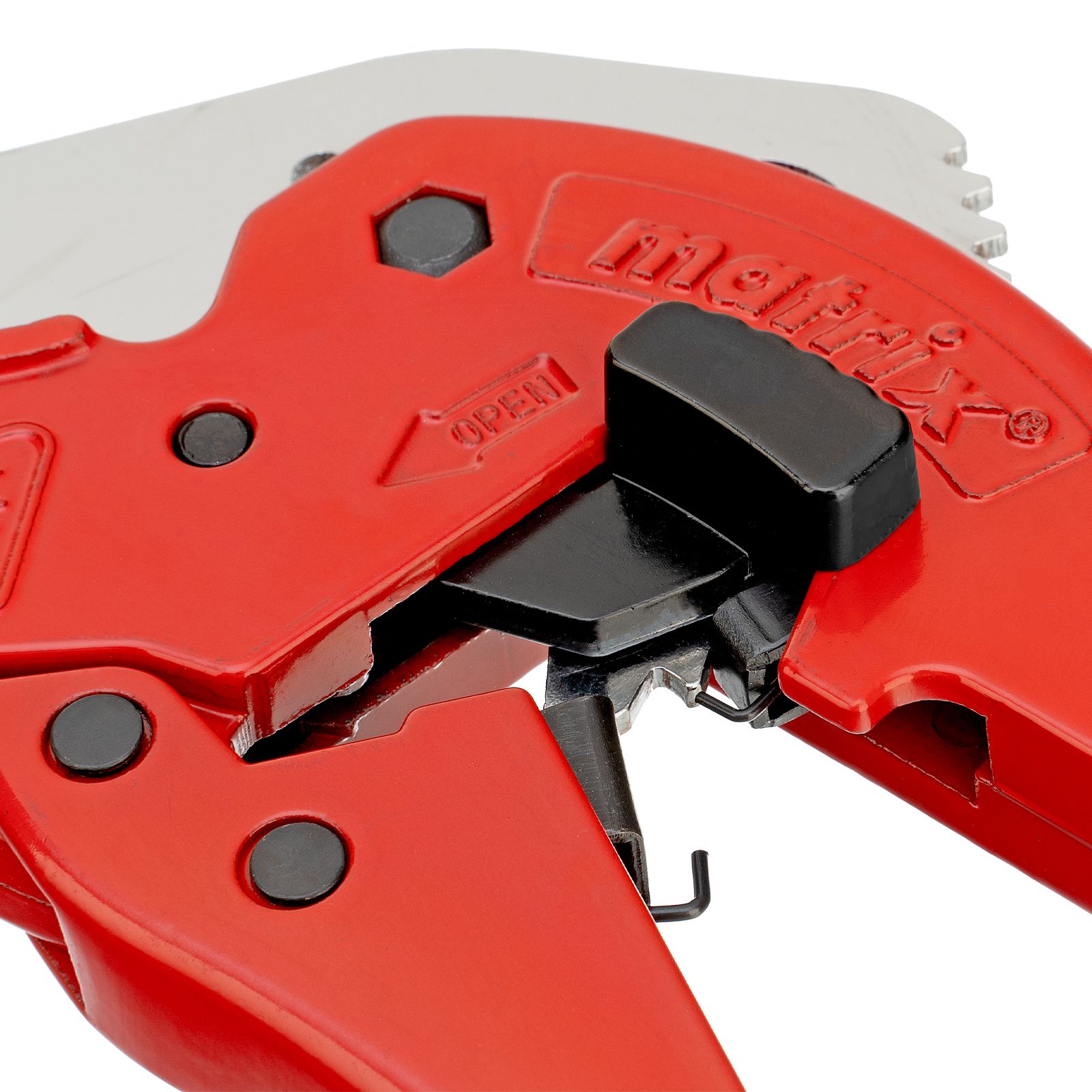 Ножницы для резки изделий из ПВХ, D до 42 мм, обрезиненная опорная рукоятка, порошковое покрытие рукояток Matrix 