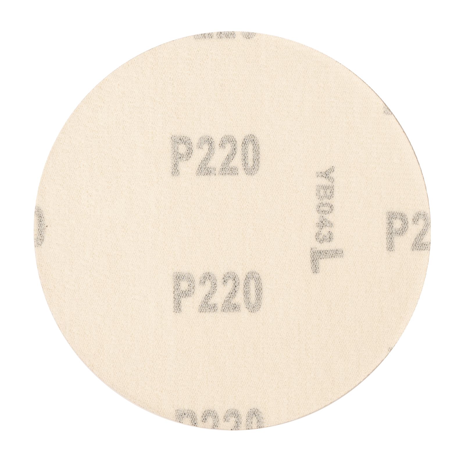 Круг абразивный на ворсовой подложке под "липучку", P 220, 125 мм, 10 шт Сибртех 