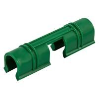 Универсальные зажимы для крепления к каркасу парника D 12 мм, 20 шт в упаковке, зеленые Palisad - Умелец.ру