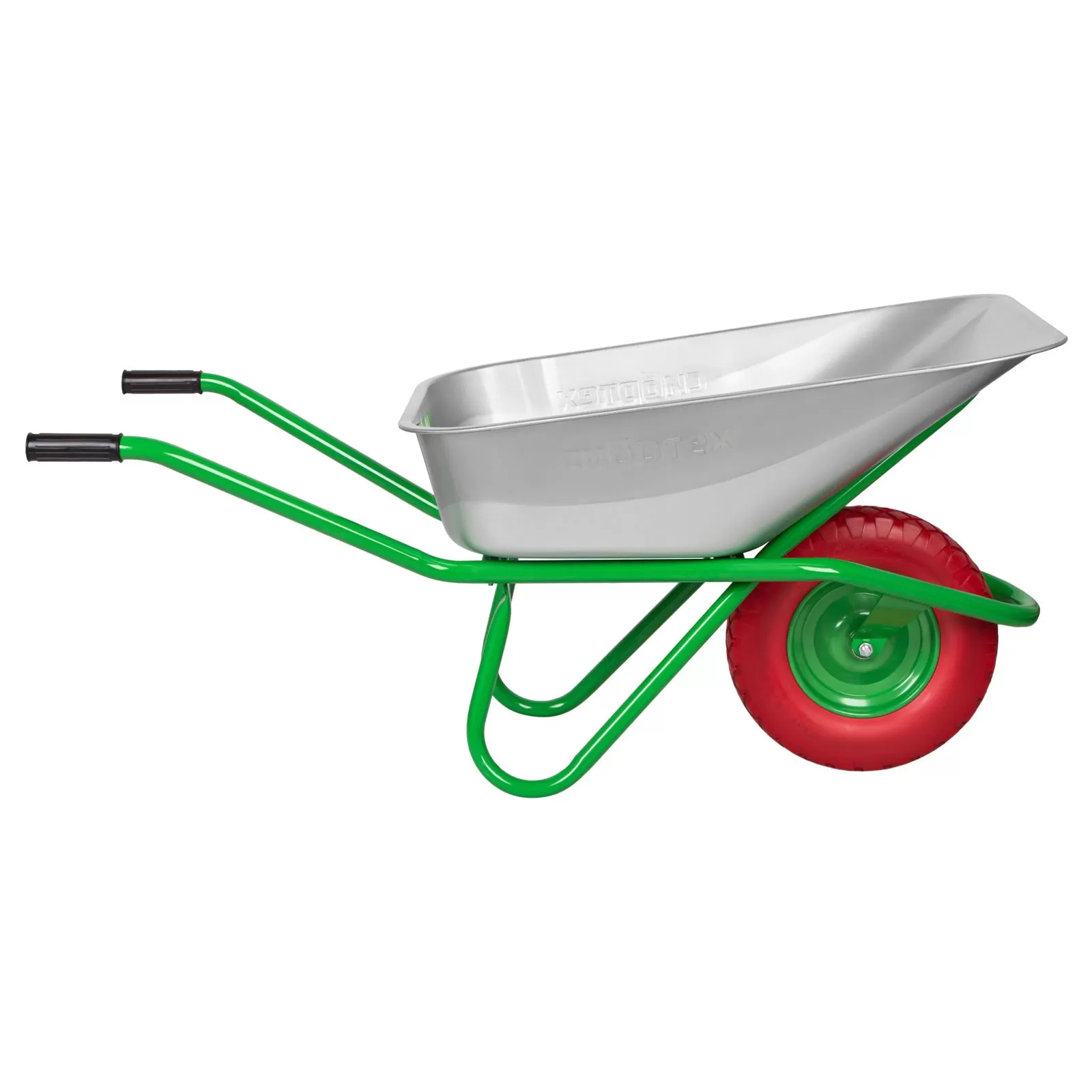 Тачка садово-строительная с PU колесом, грузоподъемность 180 кг, объем 90 л Сибртех 