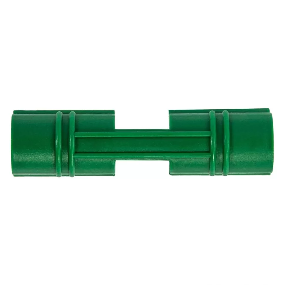 Универсальные зажимы для крепления к каркасу парника D 12 мм, 20 шт в упаковке, зеленые Palisad 